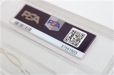 Scottie Scheffler Signed 2022 Waste Management Phoenix Open Single Day Ticket PSA Graded NM 7