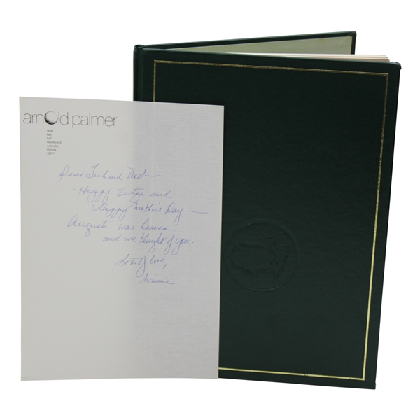 Winnie Palmer Gifted Arnold Palmer Signed 1981 Masters Annual JSA #AY50962