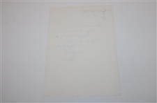 Winnie Palmer Gifted Arnold Palmer Signed 1981 Masters Annual JSA #AY50962