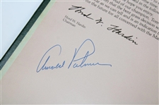 Winnie Palmer Gifted Arnold Palmer Signed 1981 Masters Annual JSA #AY50962