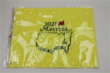 2021, 2022, 2023 & 2024 Masters Tournament Embroidered Flags in Original Sleeves