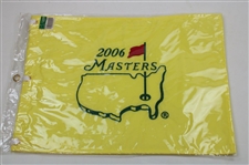 2005, 2006 & 2007 Masters Tournament Embroidered Flags in Original Sleeves