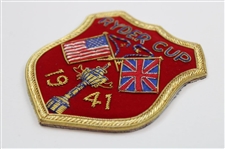 1941 Ryder Cup Bullion Blazer Jacket Commemorative Patch