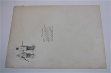 Three (3) Original 1904 A. B. Frost ‘Temper, At the Seventh Tee & The Duffer’  Golf Prints