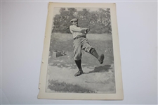 Three (3) Original 1904 A. B. Frost ‘Temper, At the Seventh Tee & The Duffer’  Golf Prints
