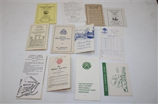 Lot of Twenty-Seven (27) Vintage Scorecards - 12 Stymie Cards