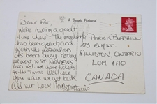 (3) Vintage Postcards From Pebble Beach & St. Andrews