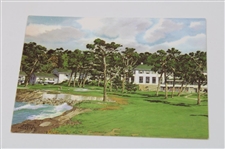 (3) Vintage Postcards From Pebble Beach & St. Andrews