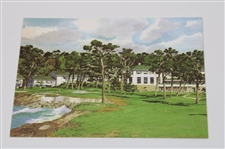 (3) Vintage Postcards From Pebble Beach & St. Andrews