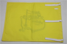 Gay Brewer Signed 2007 Masters Embroidered Flag with Year Won Notation JSA ALOA