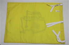 Craig Stadler Signed 2003 Masters Embroidered Flag w/Year Won Notation JSA ALOA