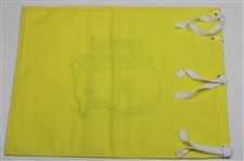 Dustin Johnson Signed 2020 Masters Tournament Embroidered Flag PSA #AL44950
