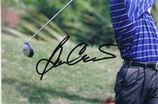 Ben Crenshaw Signed Post Swing Photo - Framed w/Nameplate JSA ALOA