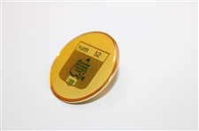 Masters Champion Charles Coody's 1989 Masters Tournament Contestant Badge #52