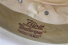 Ralph Hutchison (Masters 18th Hole Announcer) Personal Signed Masters Hat