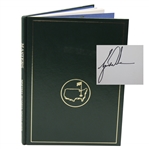 Tiger Woods Signed 1997 Masters Tournament Green Annual Book JSA ALOA