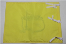 Jack Nicklaus Signed Undated Masters Embroidered Flag w/Years Won JSA ALOA