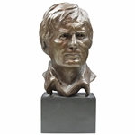 Jack Nicklaus Bust Sculpture by Artist Theodore Potter on Plinth