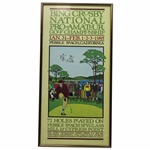 1985 Bing Crosby National Pro-Am Event Poster - Framed