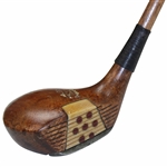 Burke Golfpite Fancy Face Hickory Driver