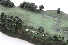 14th Hole at Muirfield Danbury Mint Legendary Golf Holes Collection Desk Sculpture