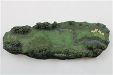 14th Hole at Muirfield Danbury Mint Legendary Golf Holes Collection Desk Sculpture