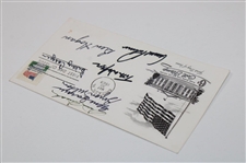 Palmer, Watson, Hogan, Nelson, Sarazen & Snead Signed White House First Day Of Issue JSA ALOA