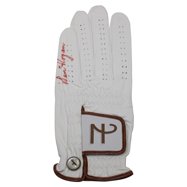 Ben Hogan Signed Hogan Leader Golf Glove JSA ALOA