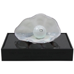 Champion Jan Stephenson's 1987 Safeco Classic Rare Dale Chihuly Oyster Glass Trophy 