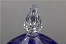 Champion Jan Stephenson's 2000 Hy-Vee Classic Cut Glass Cristallo Trophy On Plinth