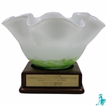 Champion Jan Stephensons 1977 Australian Open Champion Fluted Bowl Trophy