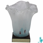 Champion Jan Stephensons 1998 World Mixed Champion Fluted Bowl Trophy