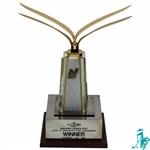 Champion Jan Stephensons 1985 Nichirei Ladies Cup Winners Trophy - Japan vs USA