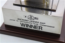 Champion Jan Stephenson's 1985 Nichirei Ladies Cup Winner's Trophy - Japan vs USA