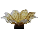 Champion Jan Stephenson's 1978 World Mixed Championship Glass Bowl Trophy
