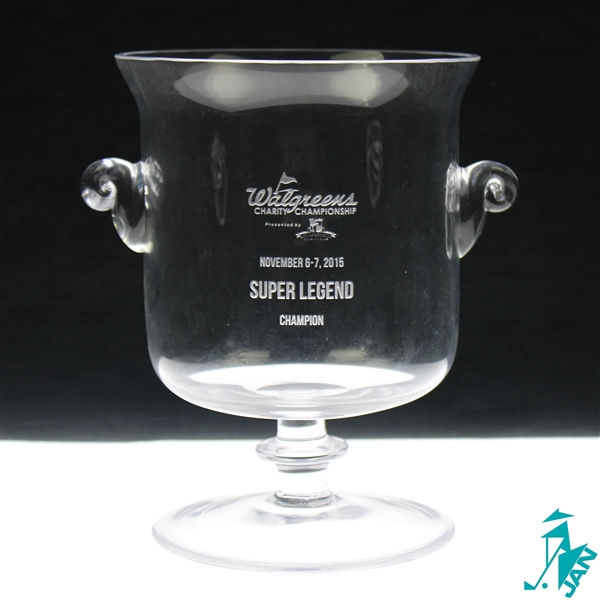 Champion Jan Stephensons 2015 Walgreens Charity Championship Super Legend Trophy
