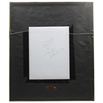 Bobby Jones & O.B. Keeler Signed Grand Slam Trophies Oversize Photo w/Jones, O.B. Keeler, Grand Slam & Walker Cup Trophies  JSA ALOA