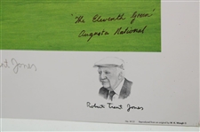 Robert Trent Jones Signed Augusta National GC 'The Eleventh Green' LTD ED Print #1/850 by Artist Bill Waugh JSA ALOA