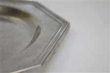 Walter Hagen Invitational Golf Tournament Commemorative Pewter Plate-1985