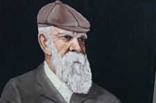 Old Tom Morris Artist Proof Canvas Print #3/10 Signed by Artist Bill Waugh - Framed