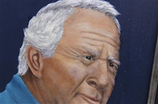 Arnold Palmer Artist Proof Canvas Print #1/10 Signed by Artist Bill Waugh - Framed
