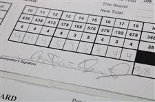 Furyk, Zoeller, Daly & Five (5) Others Signed 1998 MCI Classic Tournament Used Scorecards