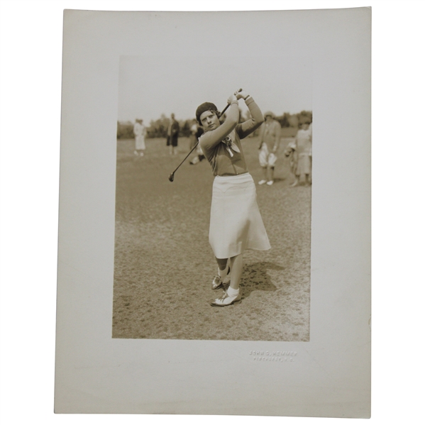Virginia Van Wie Post Swing John G. Hemmer (Pinehurst, NC) Original Photo