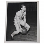 Babe Zaharias Shooting a Basketball ACME Original Photo