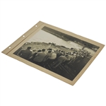 1951 Golfer & Crowd 'Follow the Sun' Wire Photo from Fox Director Sidney Lanfield