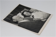 Jim Thorpe & Babe Zaharias 'A Meeting of Champions/Athletes of the Century' 1950 Original Photo