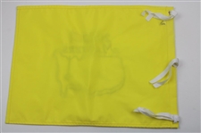 Scottie Scheffler Signed 2022 Masters Embroidered Flag  JSA ALOA