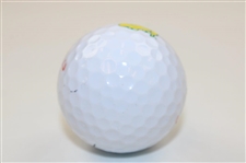 Ludvig Aberg Signed Masters Logo Golf Ball