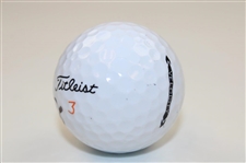 Tommy Fleetwood Signed Masters Logo Golf Ball JSA ALOA