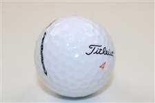 Patrick Cantlay Signed Masters Logo Golf Ball JSA ALOA